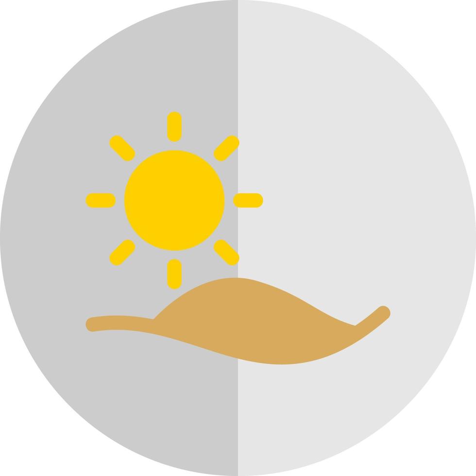 Sun Vector Icon Design