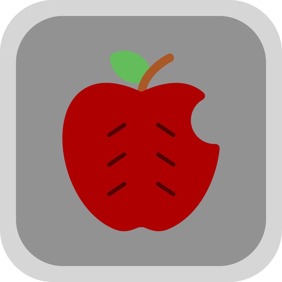 diseño de icono de vector de manzana