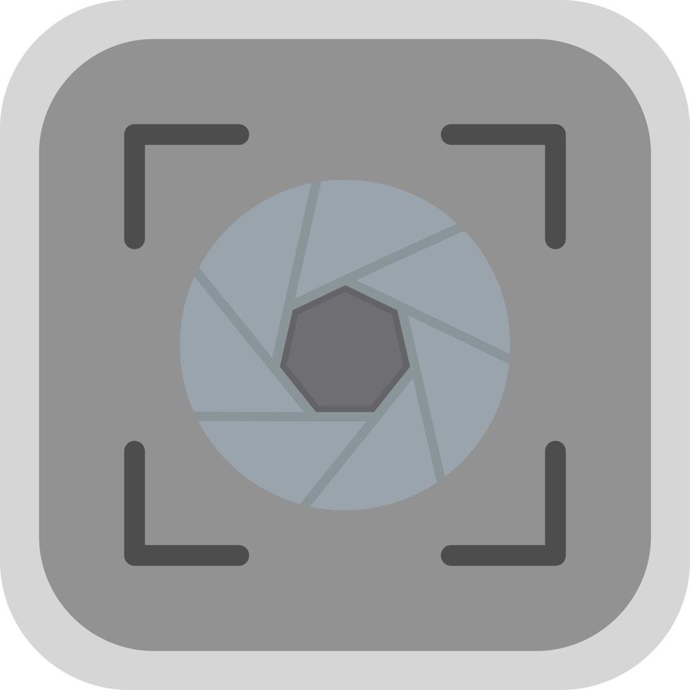 Camera Frame Vector Icon Design