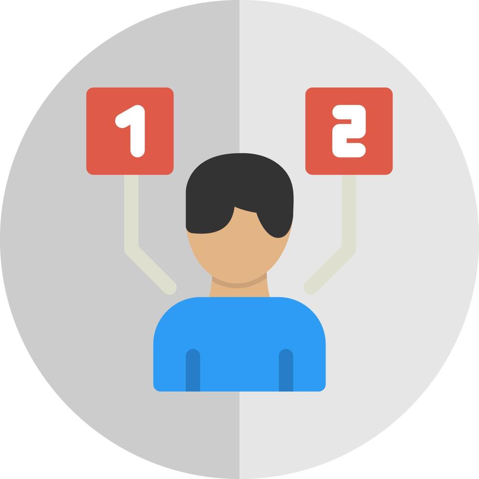 Opinion Vector Icon Design