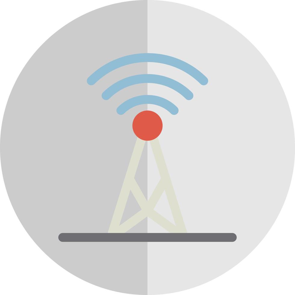 Broadcast Vector Icon Design
