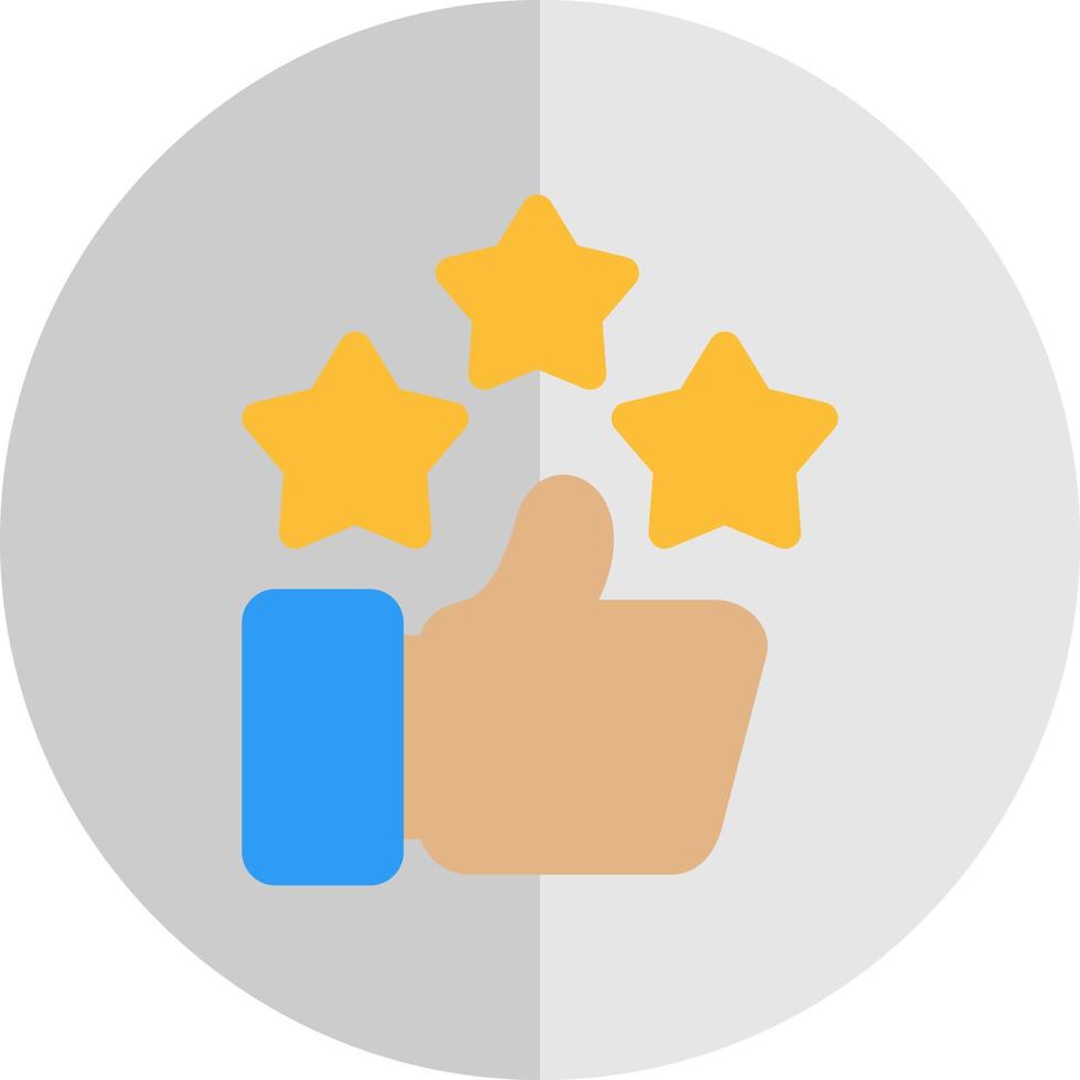 Rating Vector Icon Design