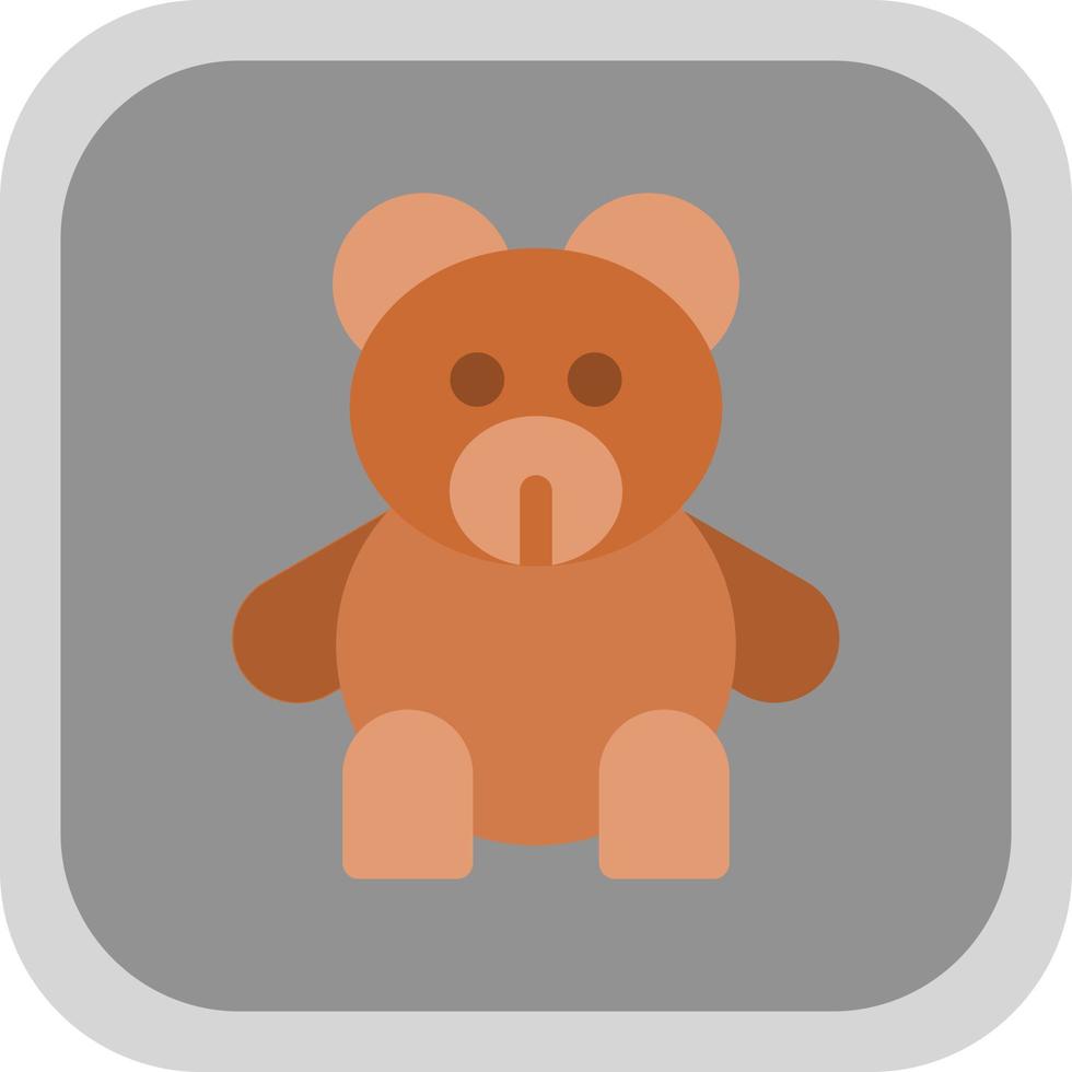 Teddy Vector Icon Design