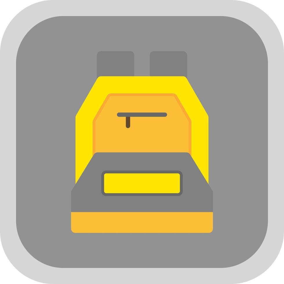 Backpack Vector Icon Design