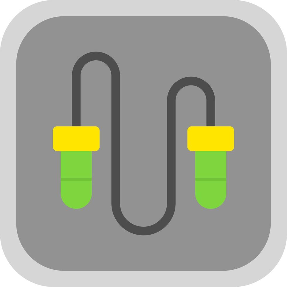 Jumping Rope Vector Icon Design