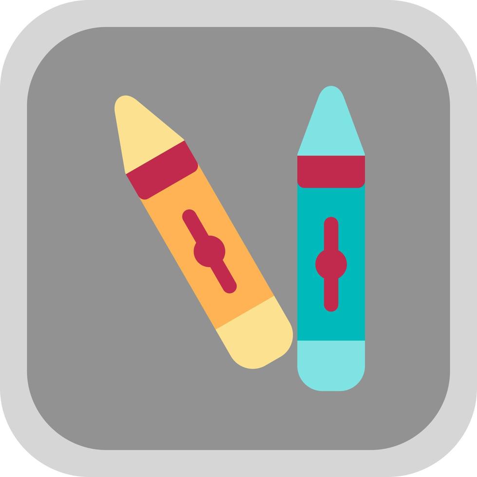 Crayons Vector Icon Design