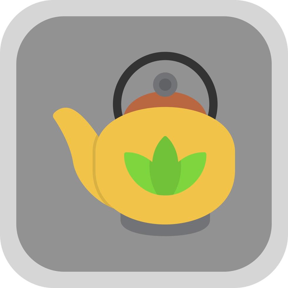 Teapot Vector Icon Design