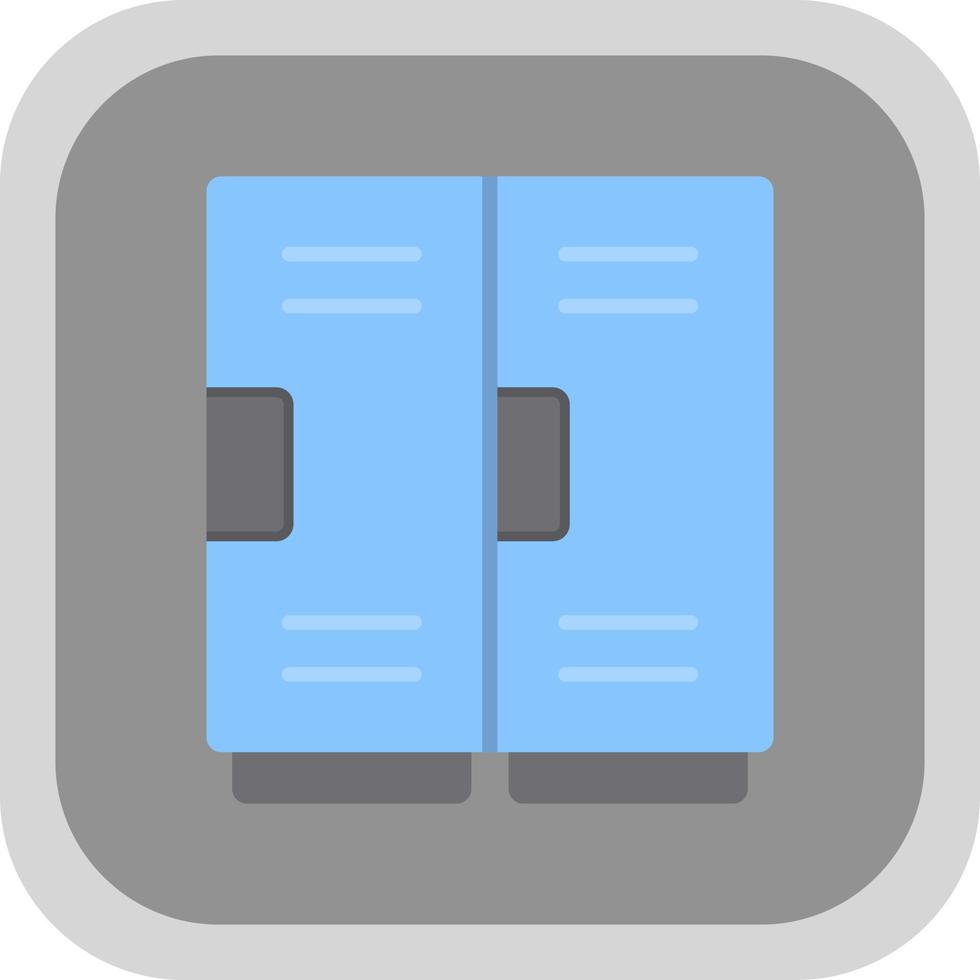 Locker Vector Icon Design