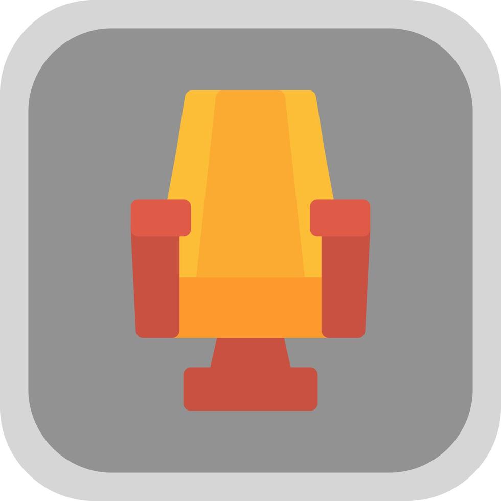 Gaming Chair Vector Icon Design