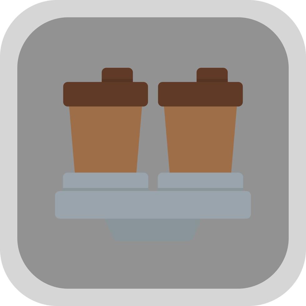 Coffee Cups Vector Icon Design