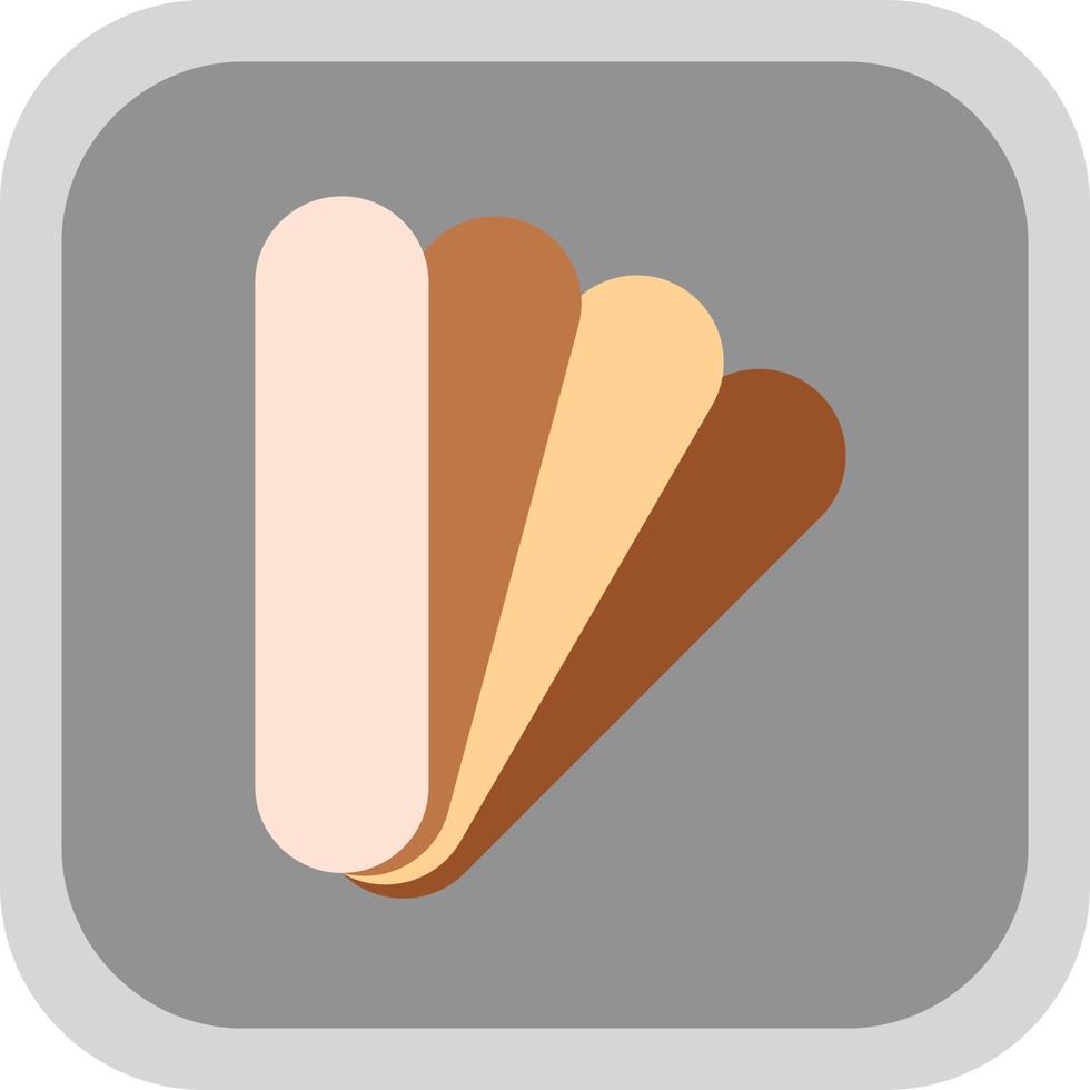 Tongue Depressor Vector Icon Design