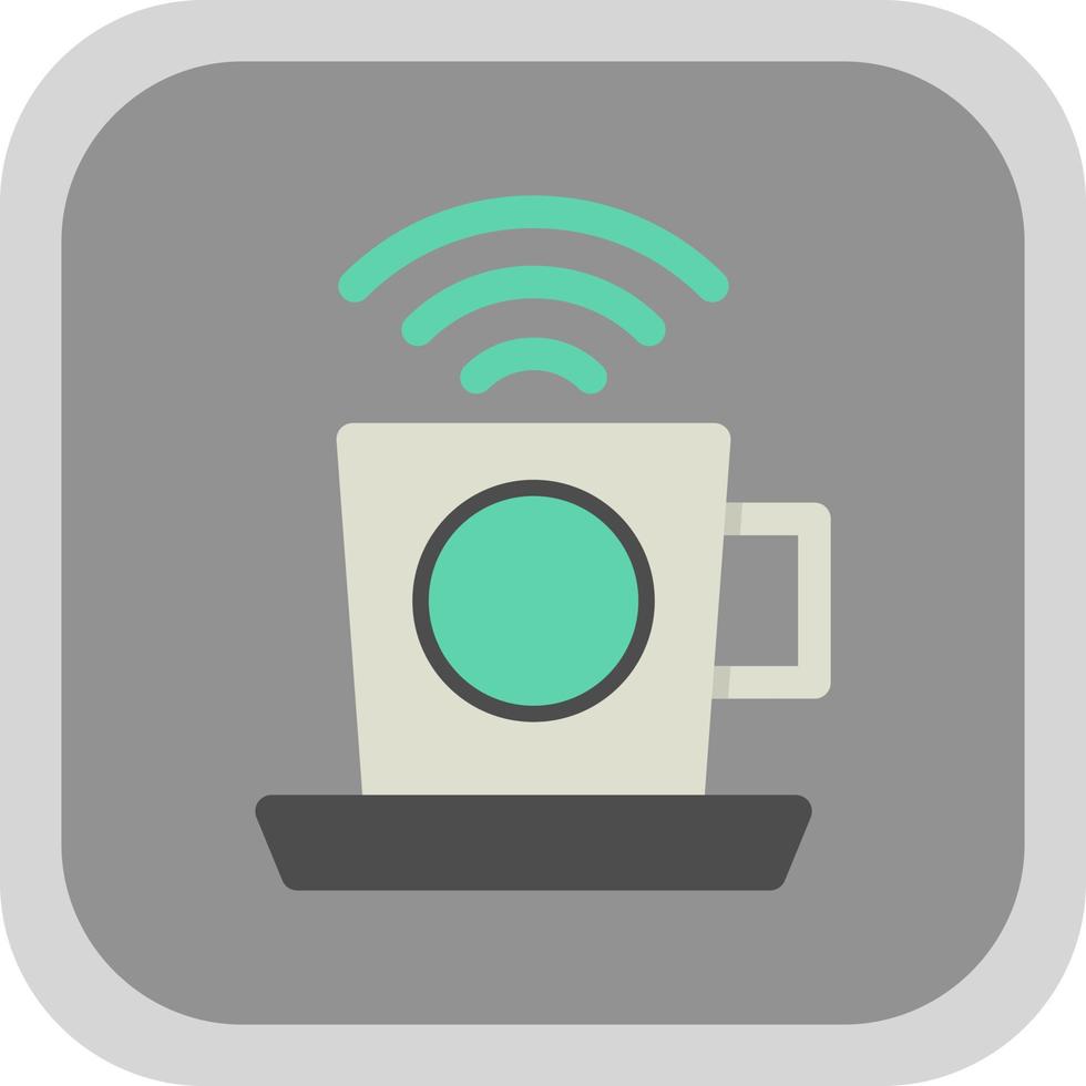 Cafe Wifi Vector Icon Design