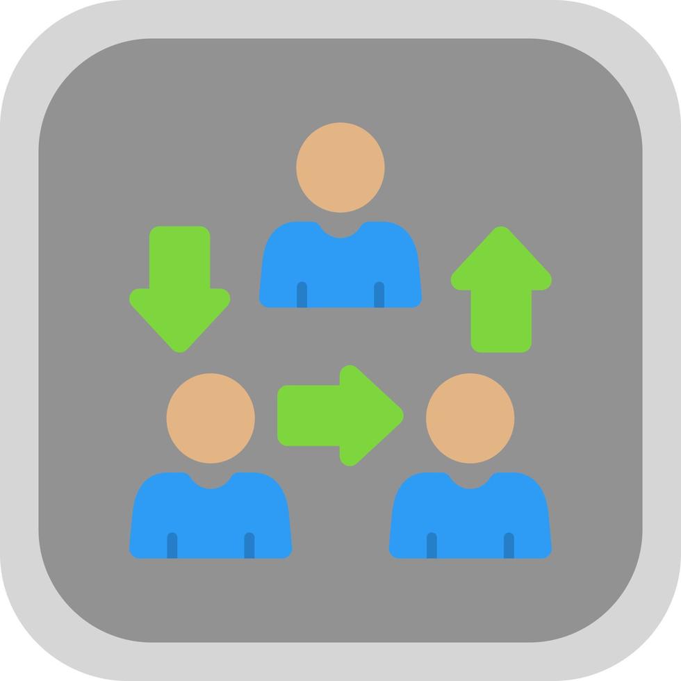 Interpersonal Vector Icon Design