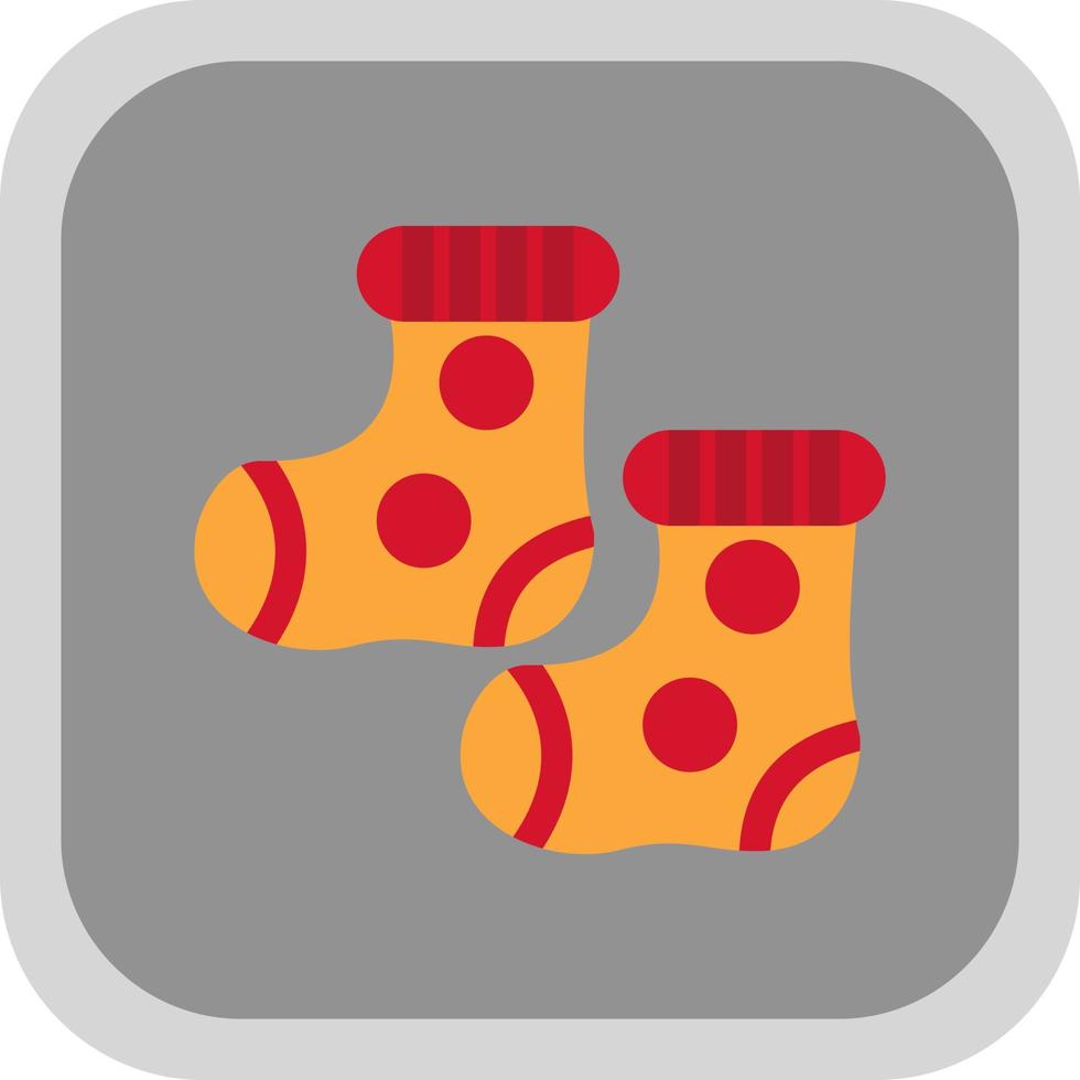 Baby Socks Vector Icon Design