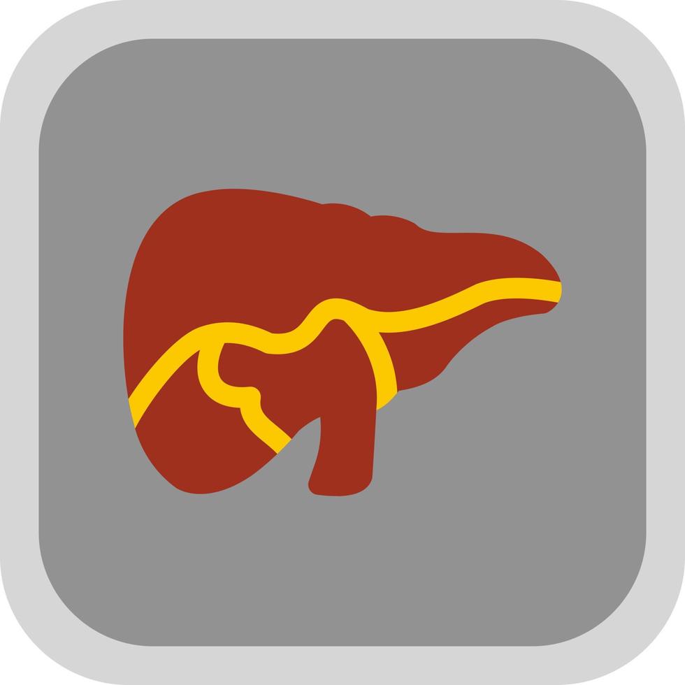 Liver Vector Icon Design