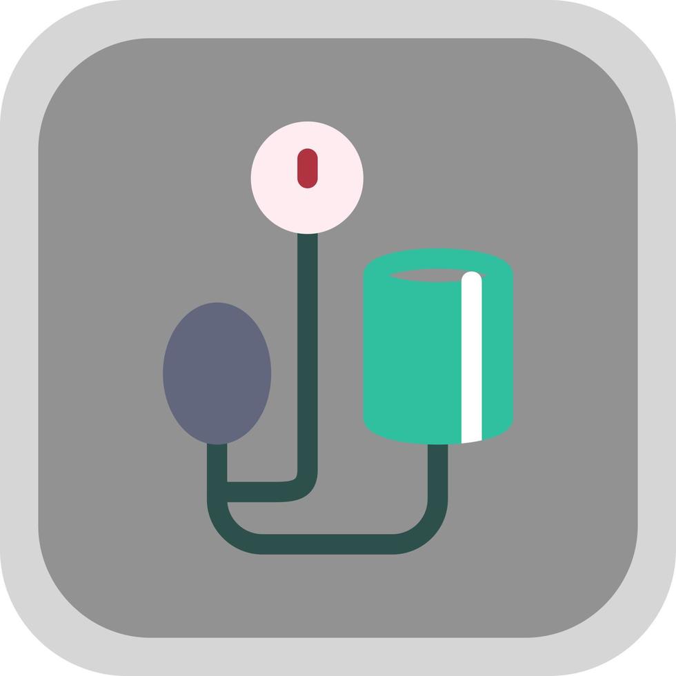 Blood Pressure Gauge Vector Icon Design