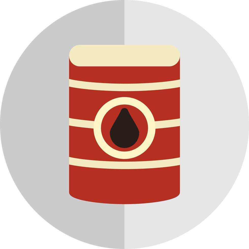 diseño de icono de vector de barril de aceite