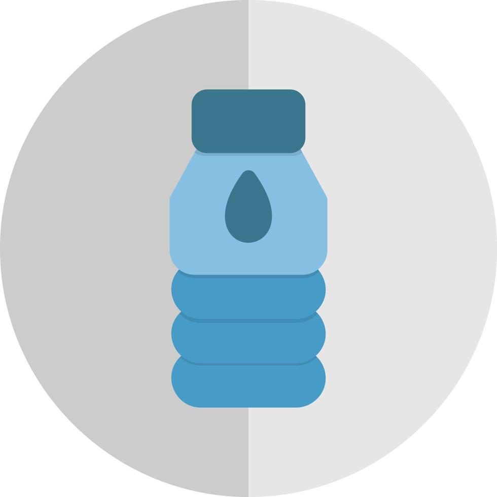 Water Flask Vector Icon Design