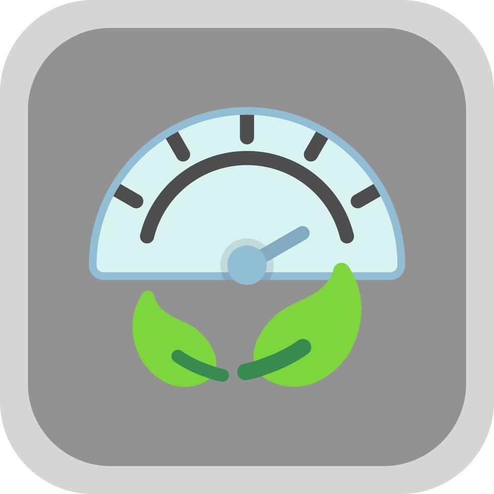 Eco Gauge Vector Icon Design