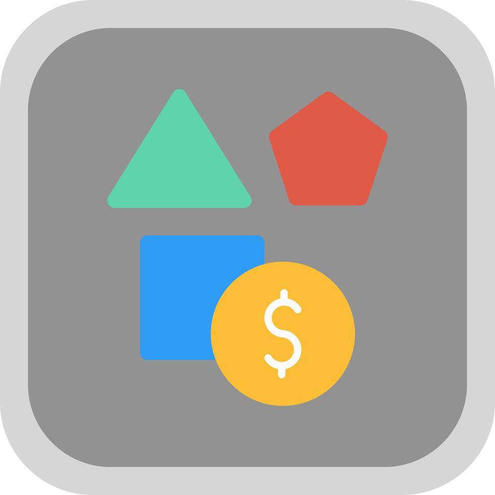 Game Money Vector Icon Design