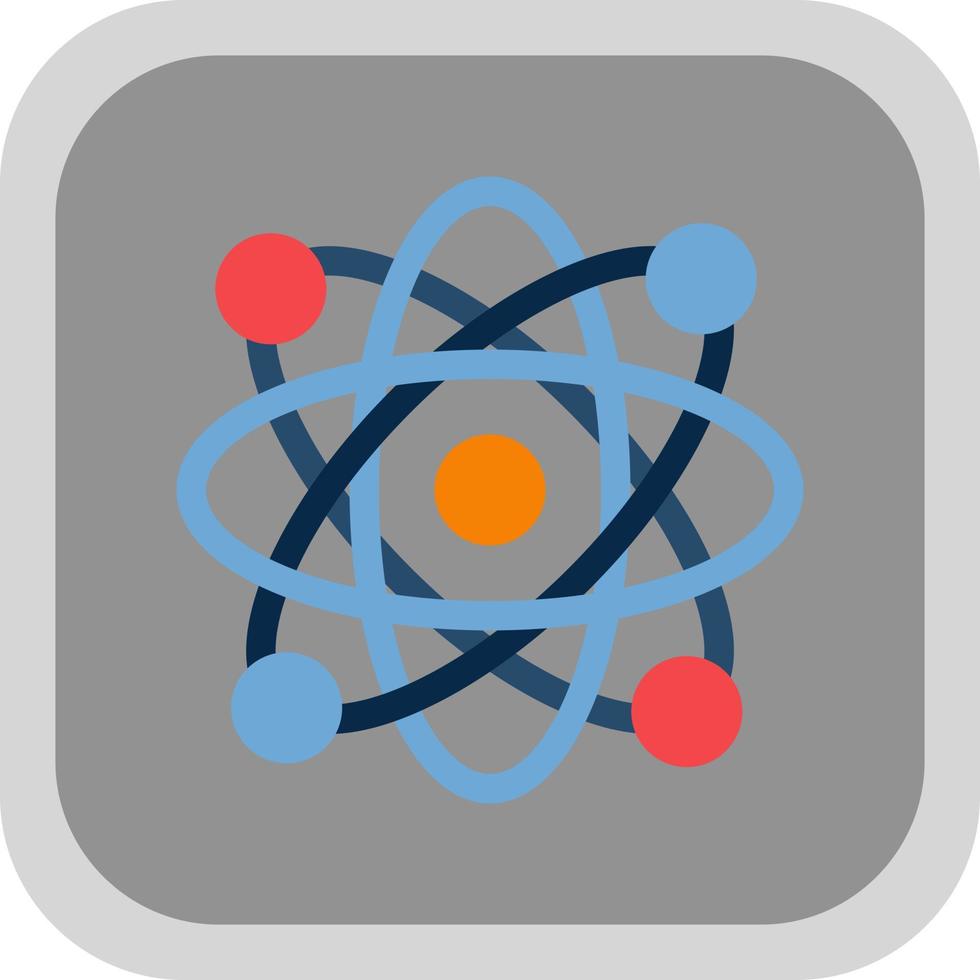 Atoms Vector Icon Design