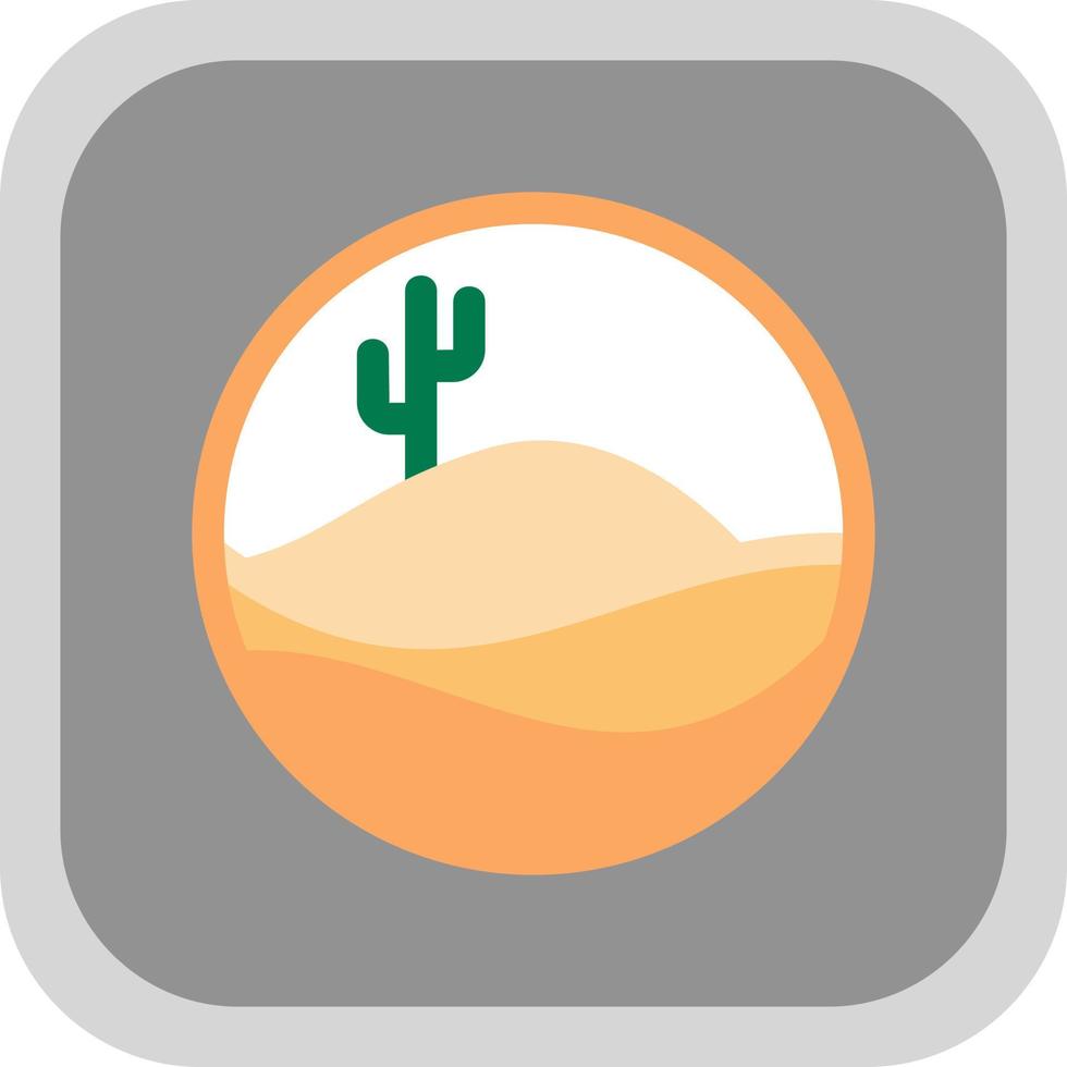 Desert Sand Vector Icon Design