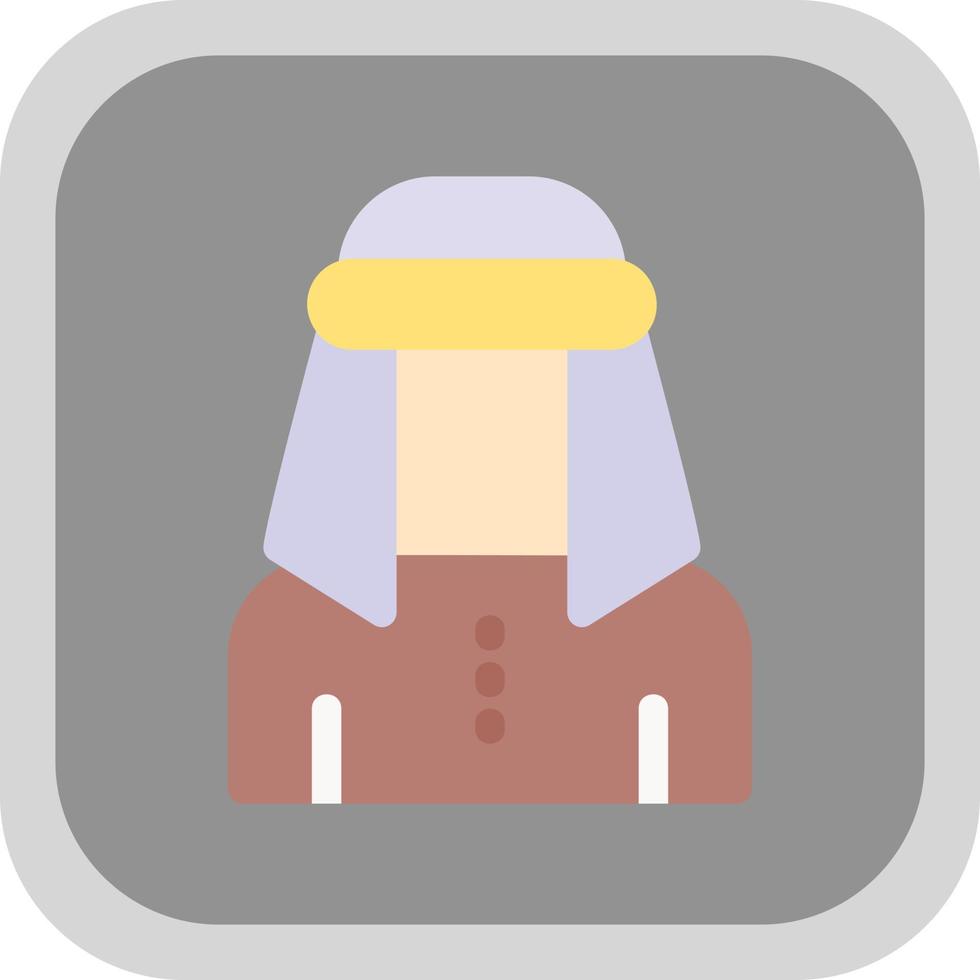 diseño de icono de vector de beduino masculino