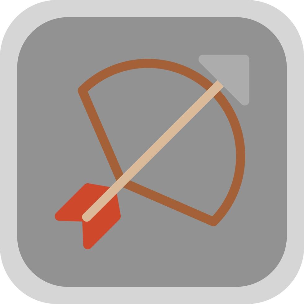 Bow Arrow Vector Icon Design