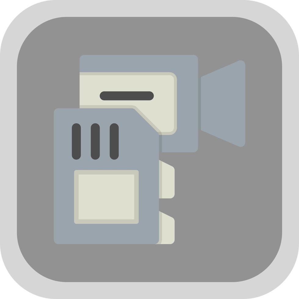 Camera Drive Vector Icon Design