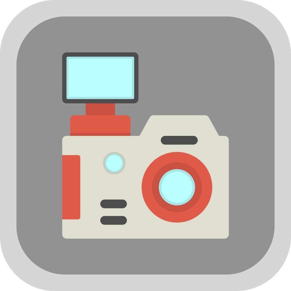 Dslr Camera Vector Icon Design