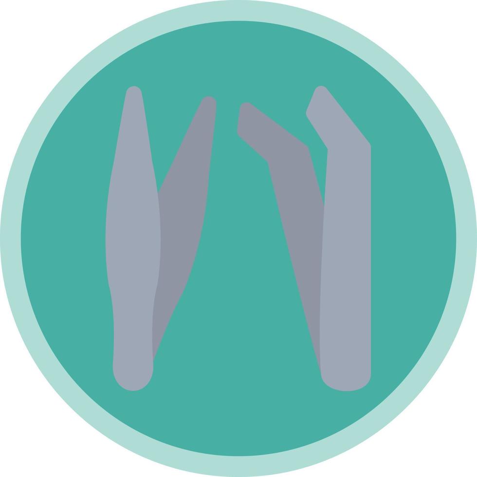 Tweezers Vector Icon Design