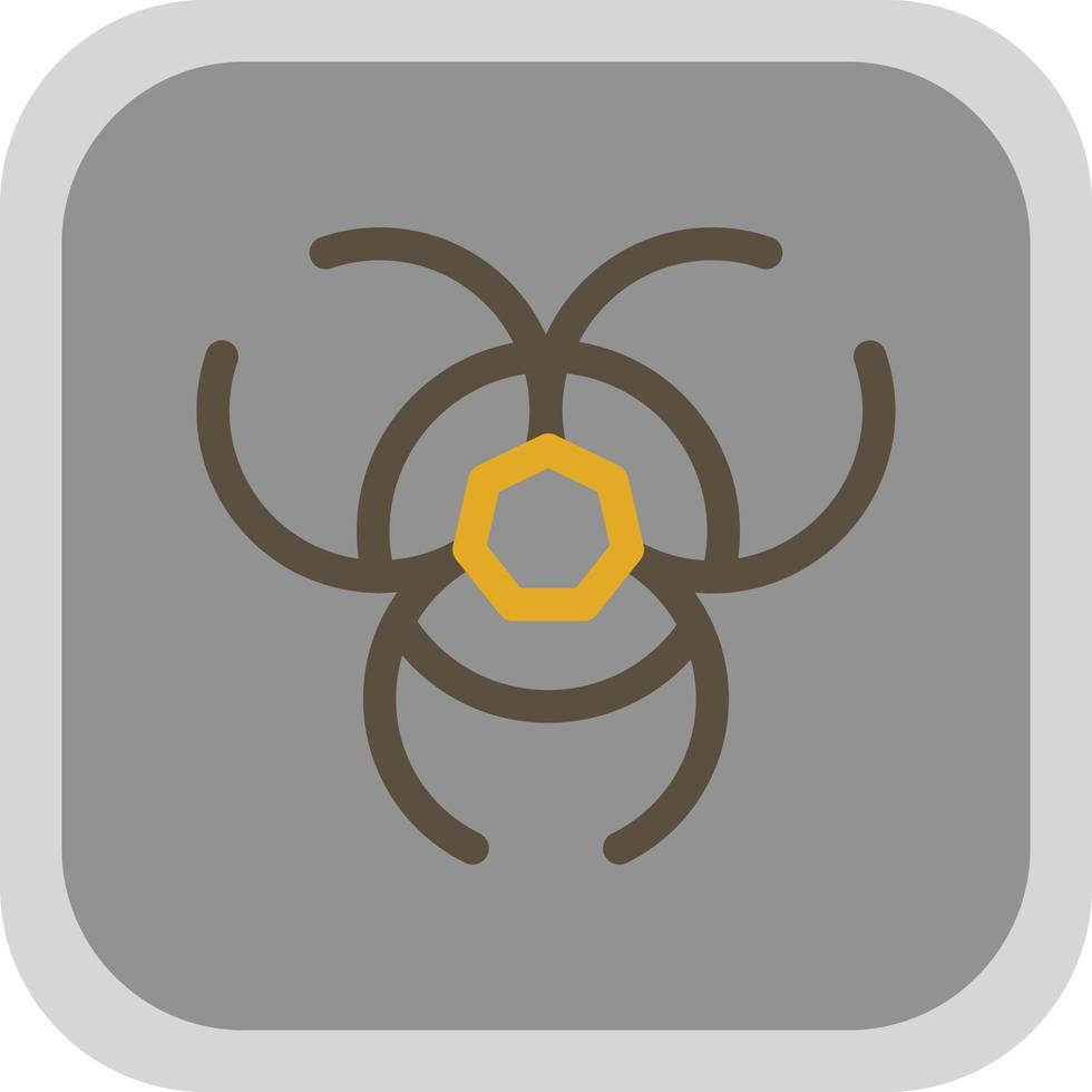 Biohazard Vector Icon Design