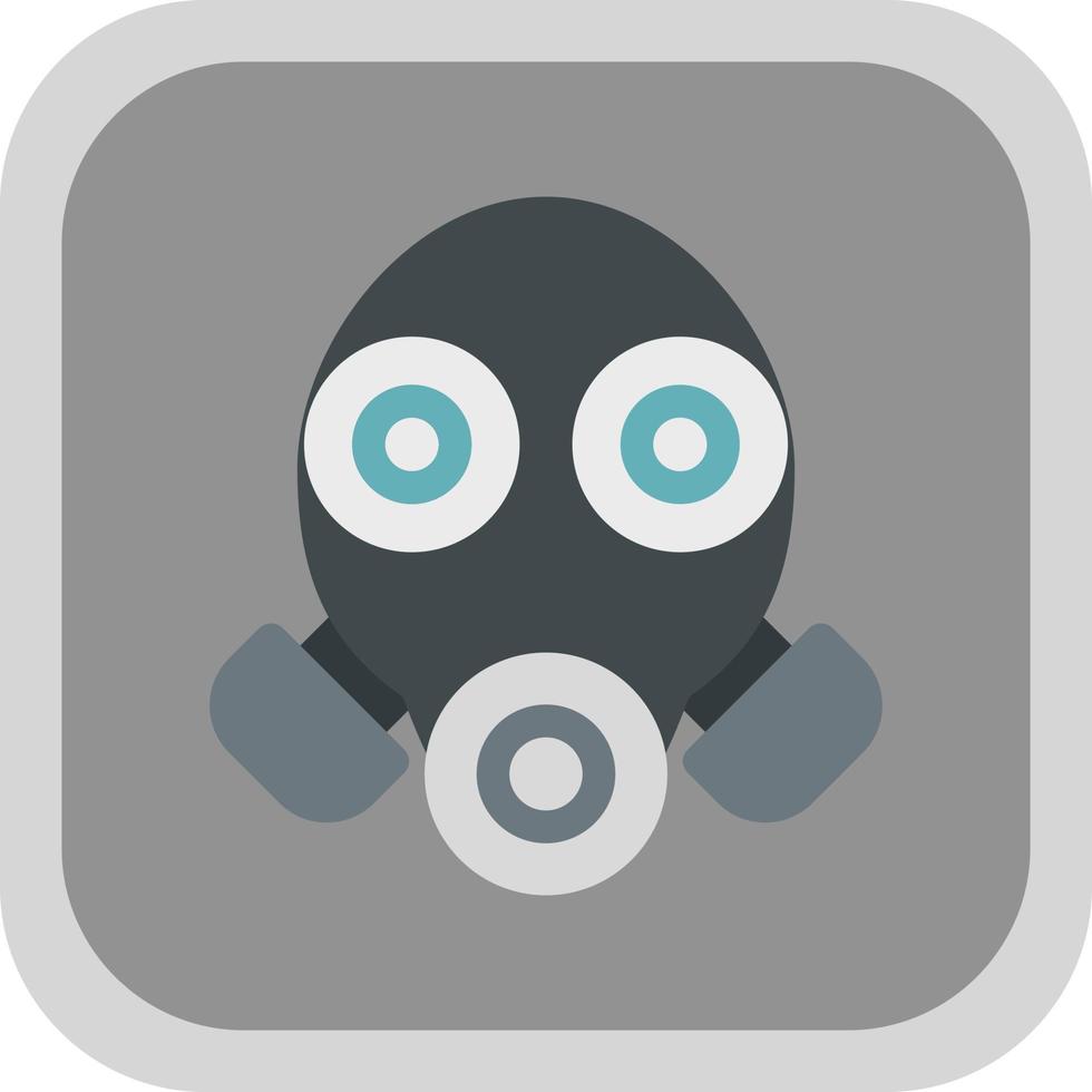 Gas Mask Vector Icon Design