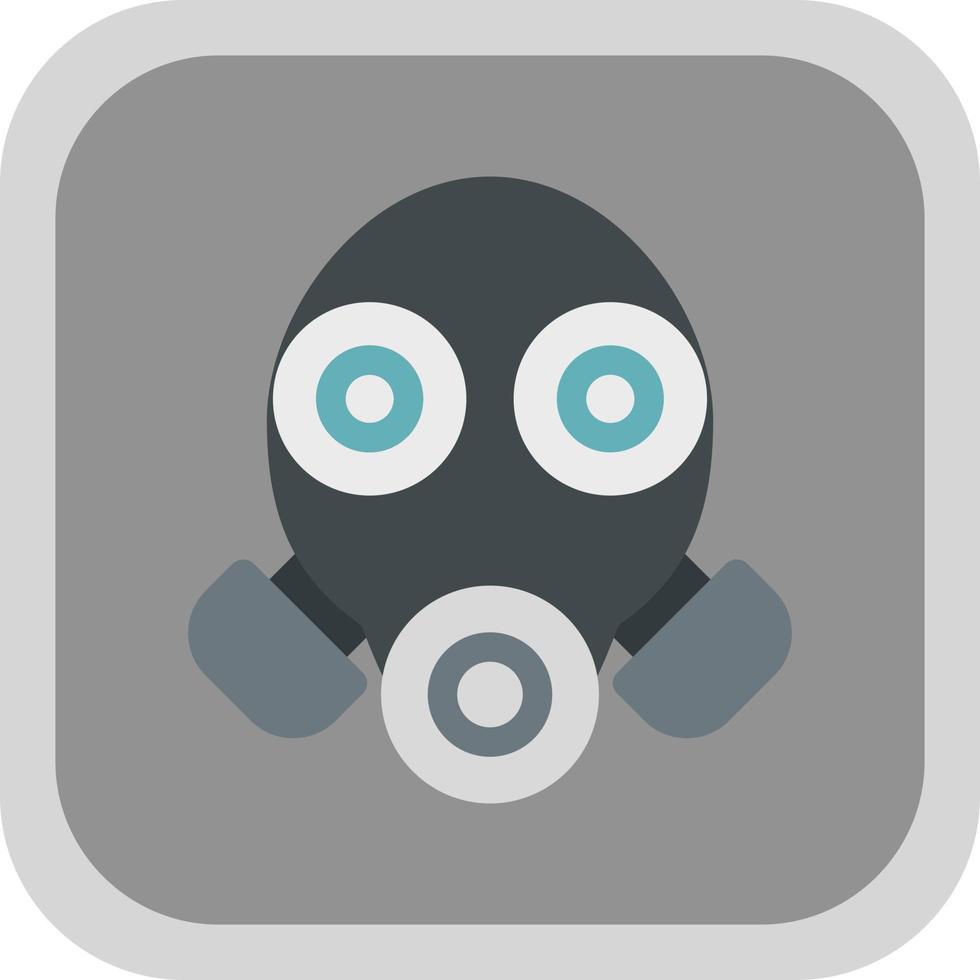 Gas Mask Vector Icon Design