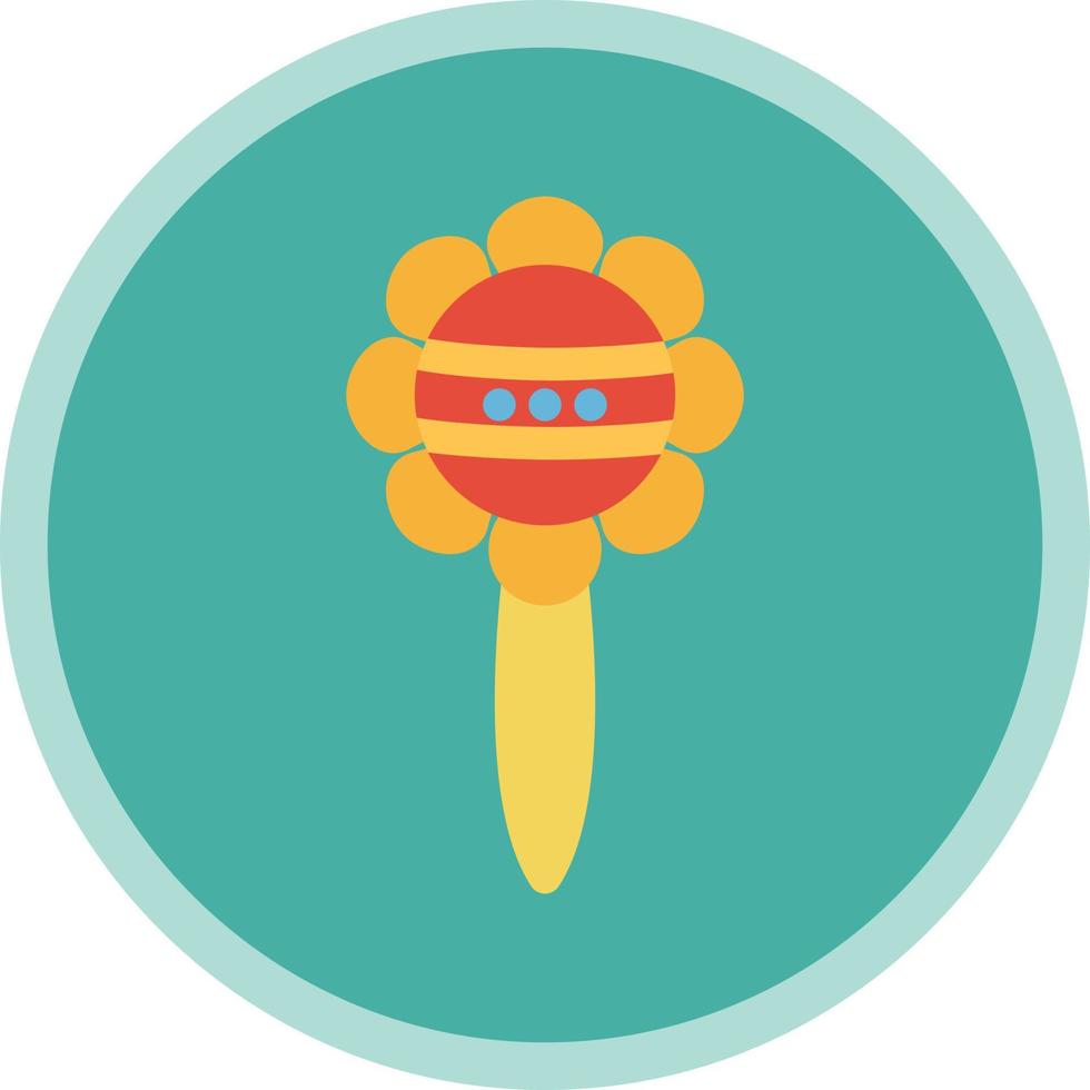 Rattle Vector Icon Design