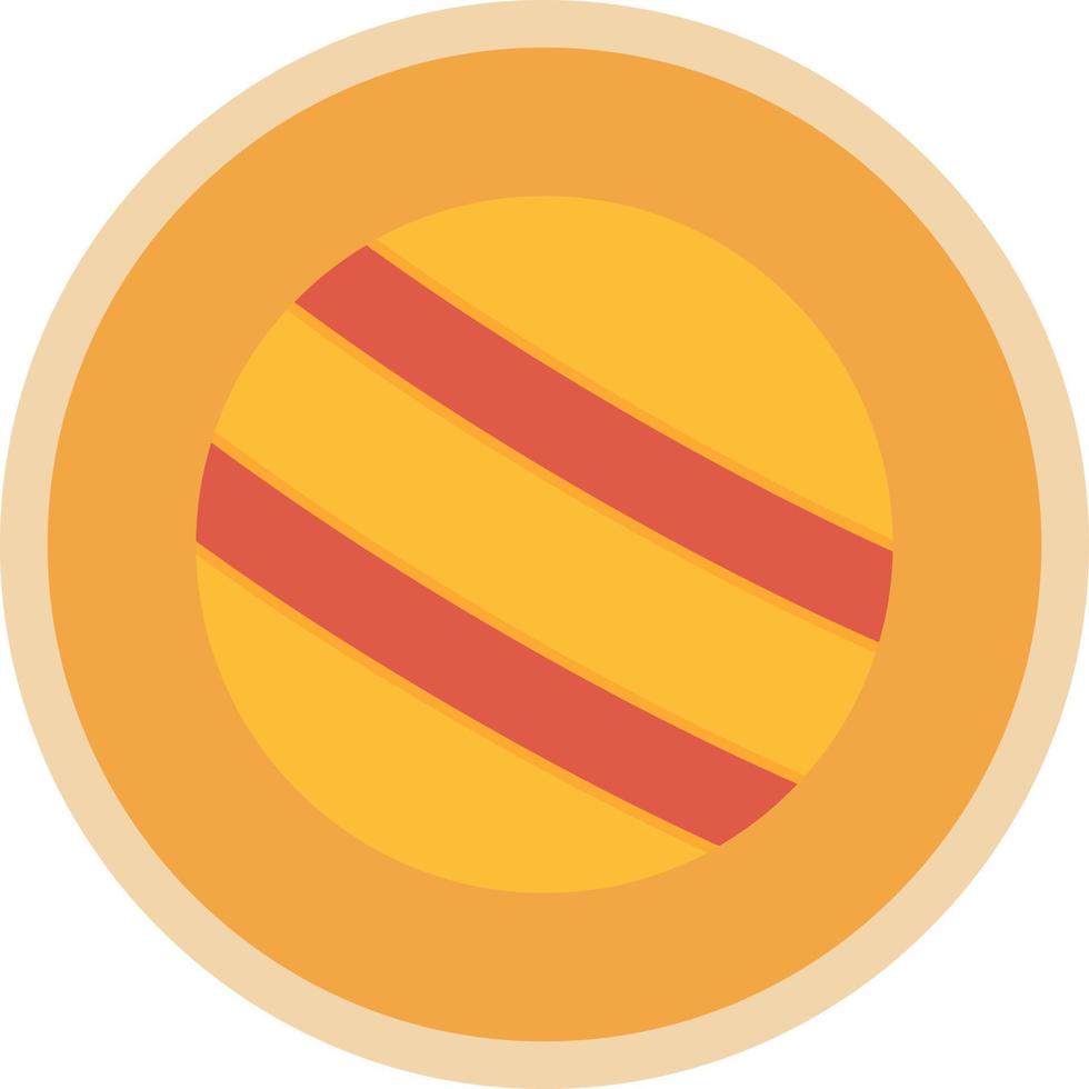 Fitball Vector Icon Design