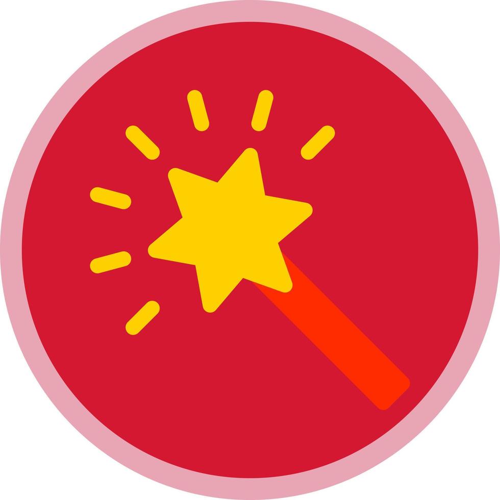 Magic Stick Vector Icon Design