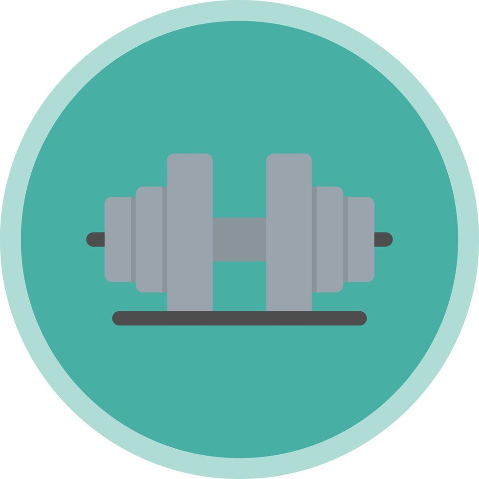 Barbells Vector Icon Design