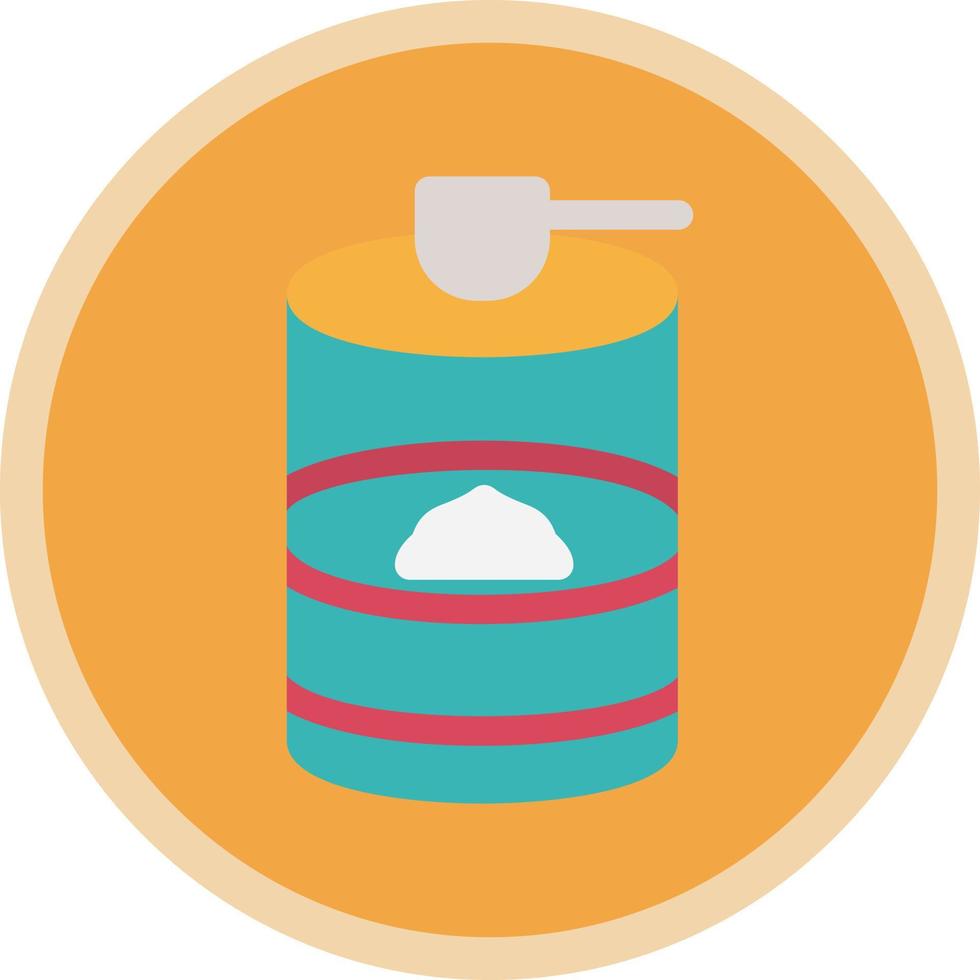 Milk Powder Vector Icon Design