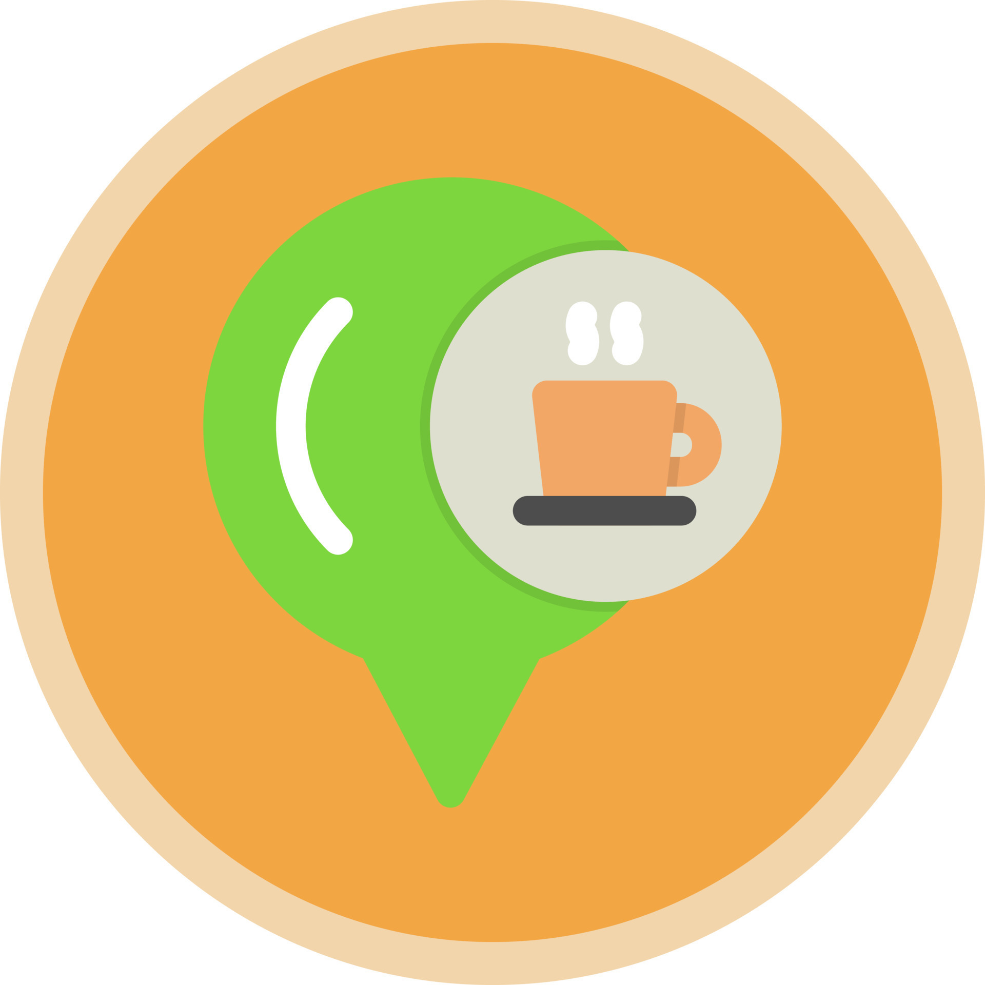 Cafe Location Vector Icon Design 20161894 Vector Art At Vecteezy the-busy-bee-cafe