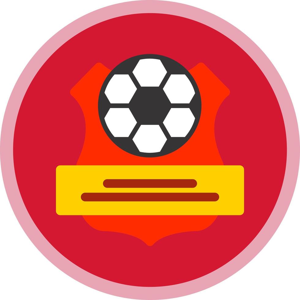 Football Club Vector Icon Design
