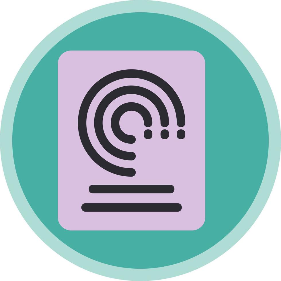 Forecasting Model Vector Icon Design