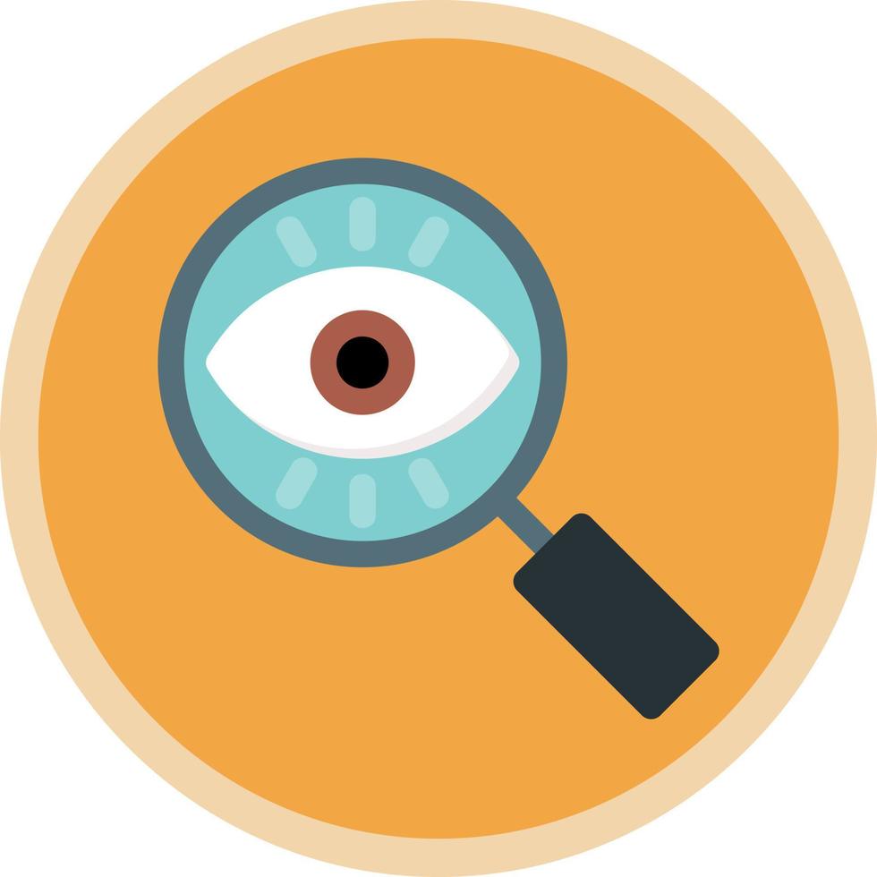 Observation Vector Icon Design