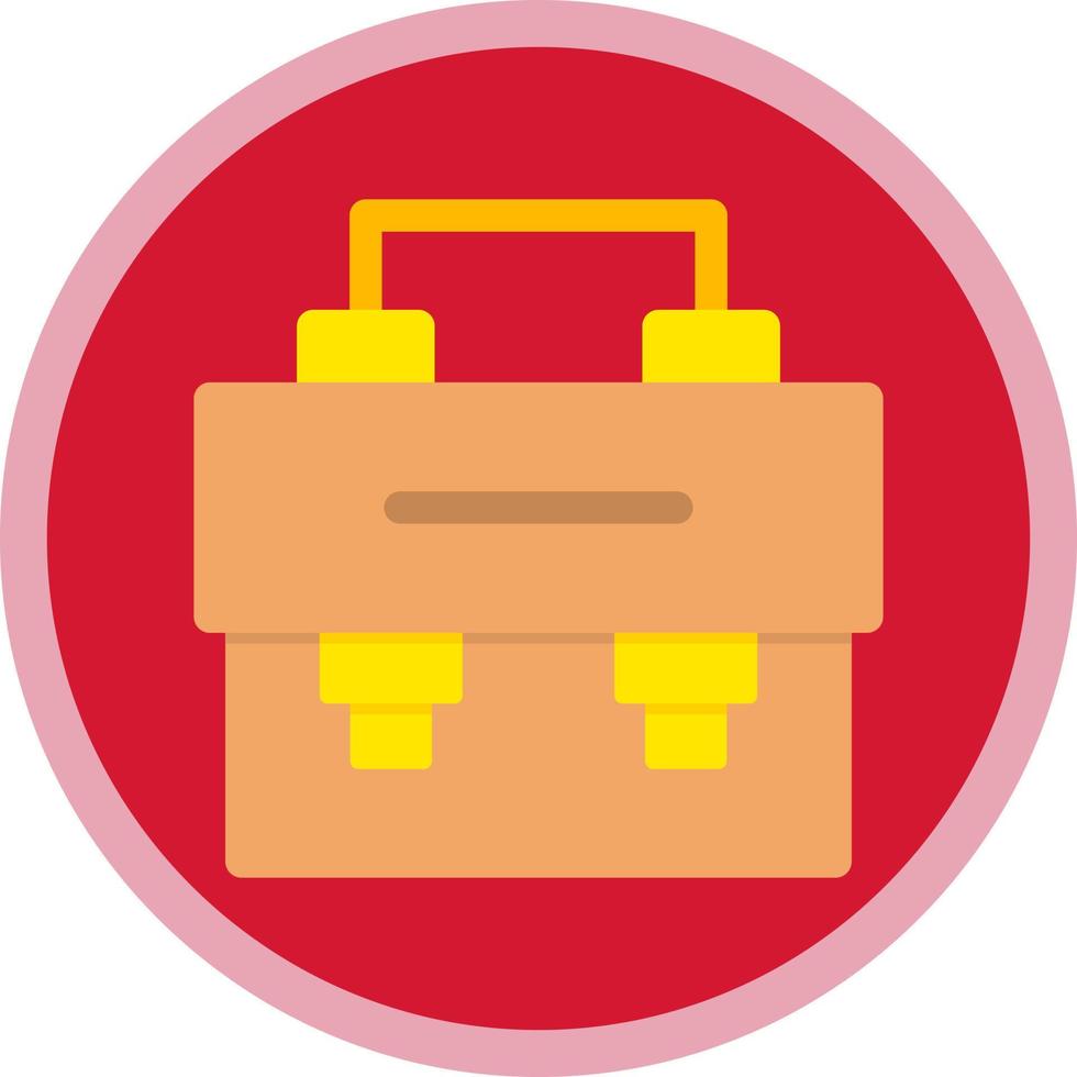 Camera Bag Vector Icon Design