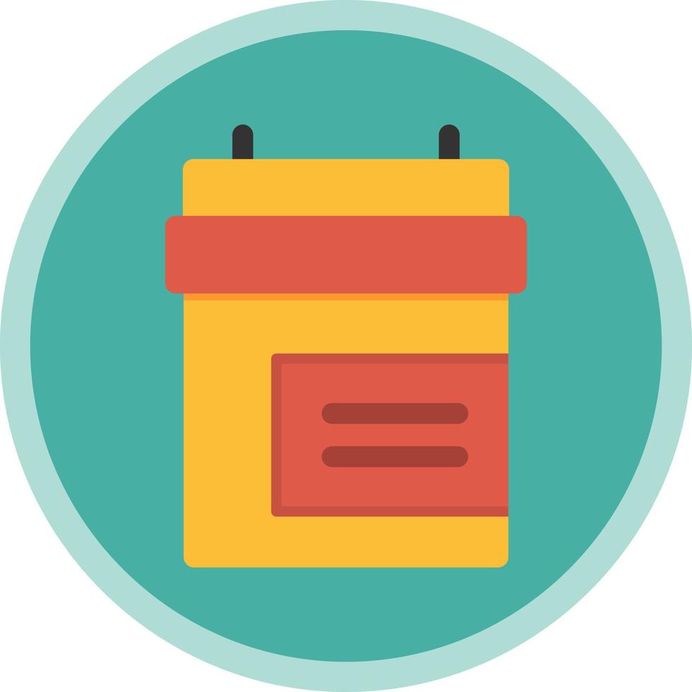 Camera Battery Vector Icon Design