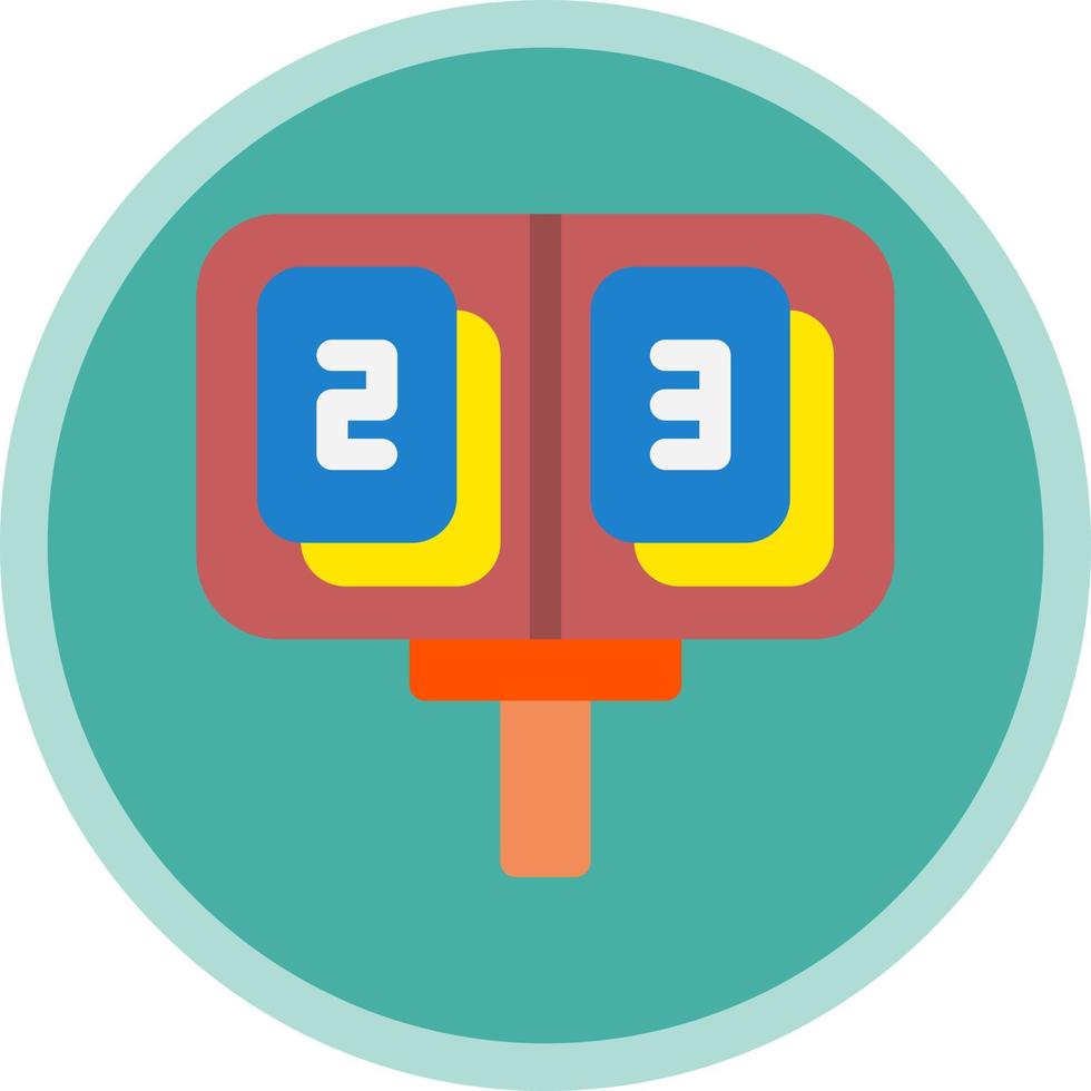 Scoreboard Vector Icon Design