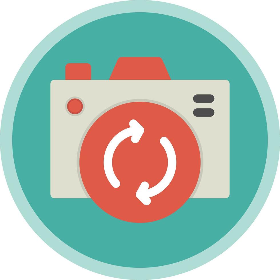 Front Camera Vector Icon Design