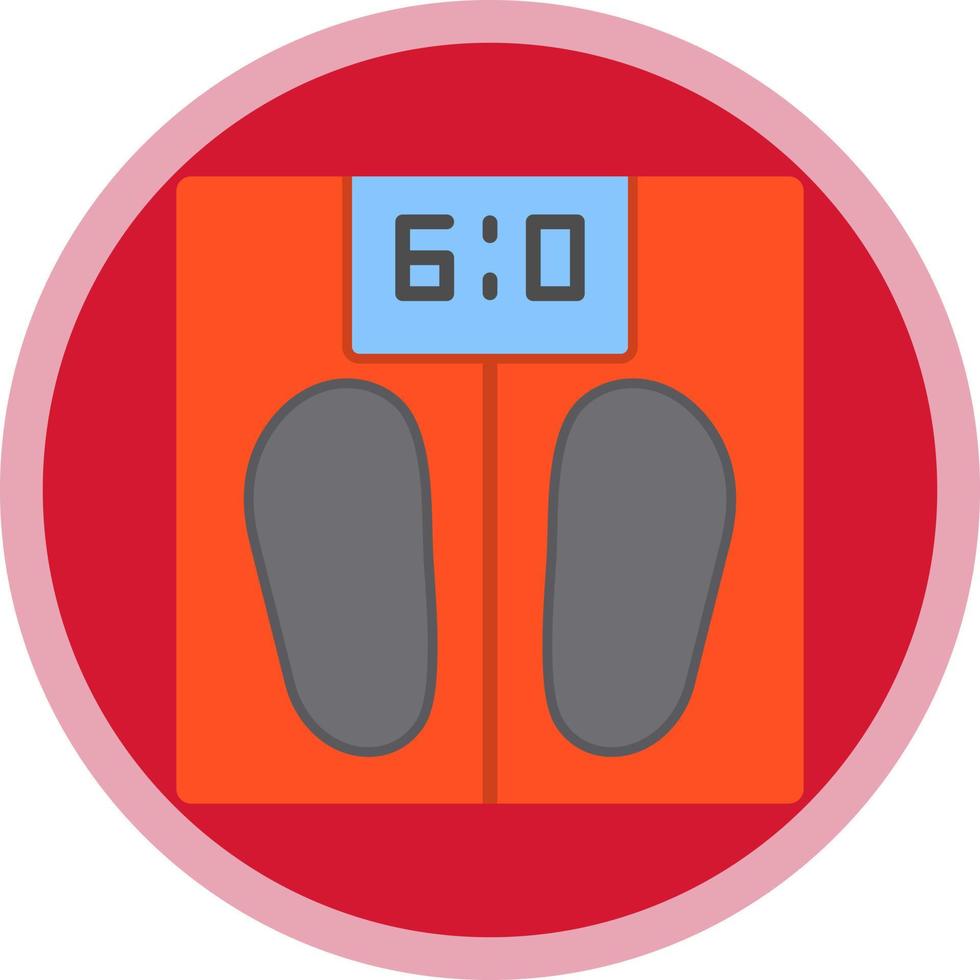 Weight Machine Vector Icon Design