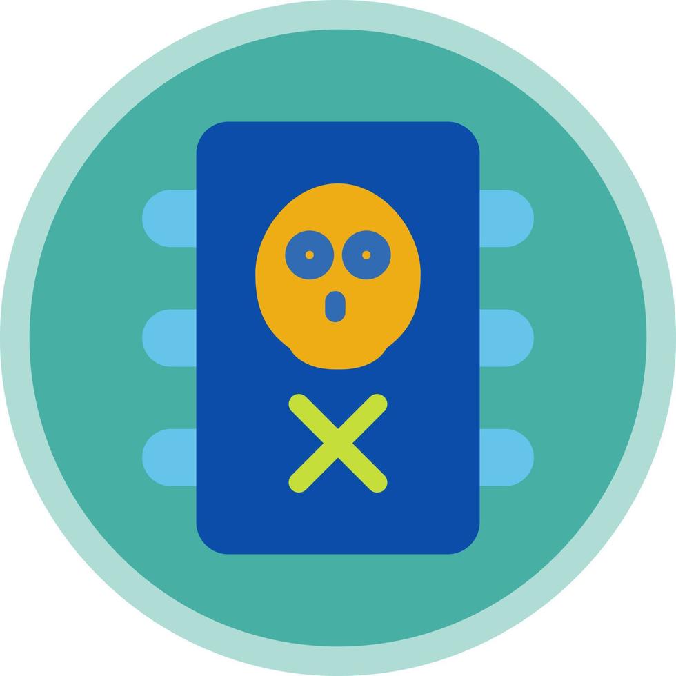 Toxic Waste Vector Icon Design