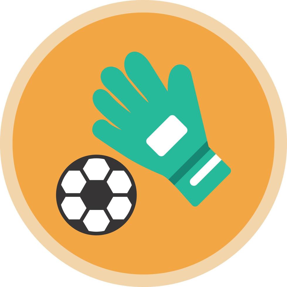 Goalie Vector Icon Design